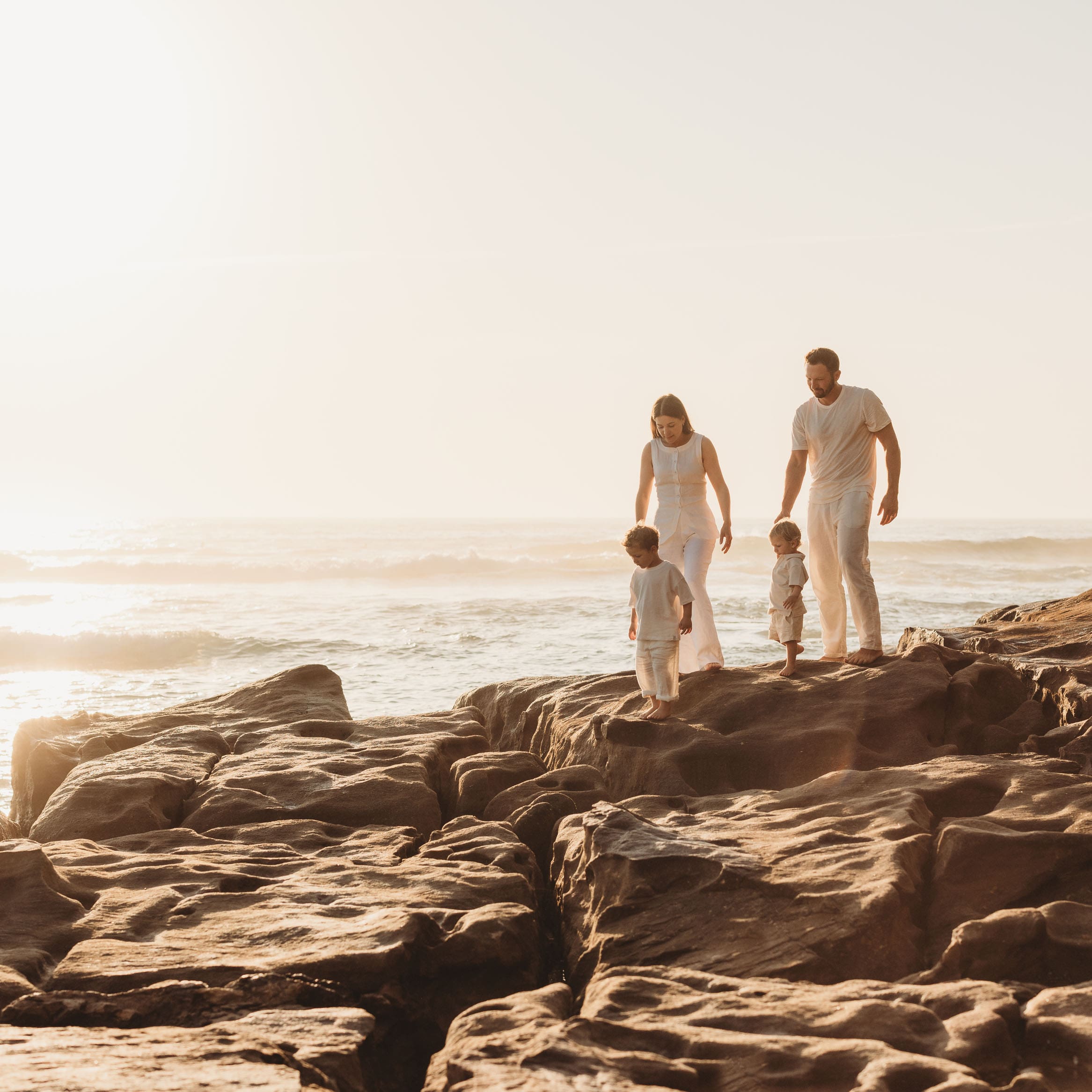 Freshwater beach at sunrise